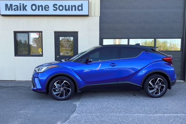 Toyota 2020 C-HR with professional window tint in North Bay